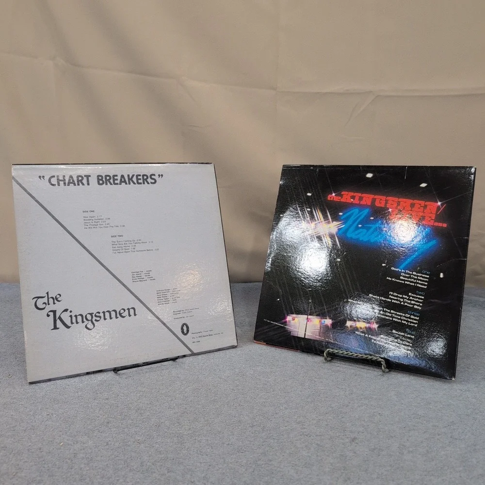 The Kingsmen Live Naturally 2-LP & Chart‎ Breakers Vinyl Record Lot Gospel R3734 - Picture 2 of 10